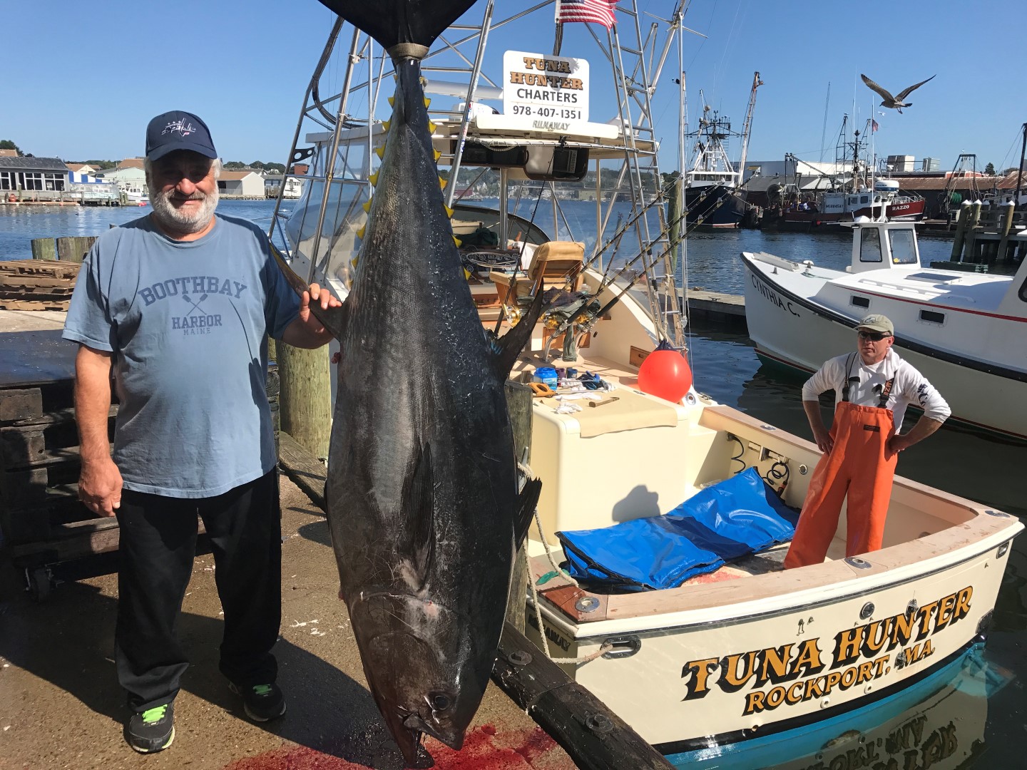 Giant Bluefin on Tuna Hunter